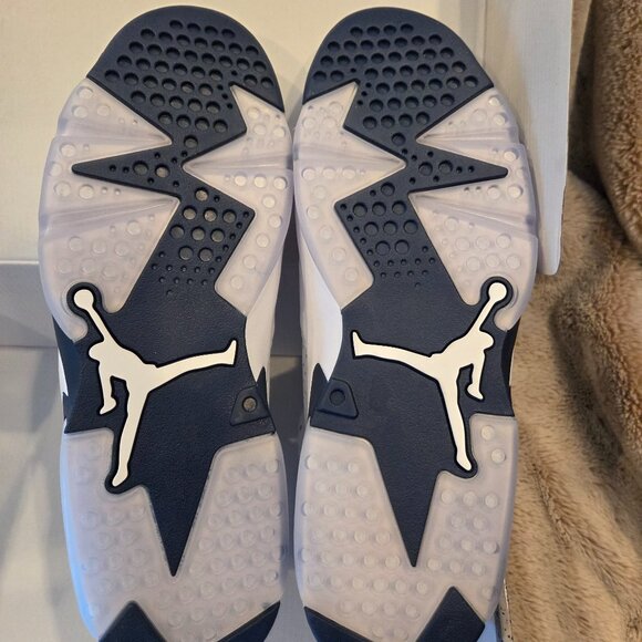 Size 13 Men's - Jordan 6 Retro Midnight Navy (CT8529-141) - Picture 5 of 7